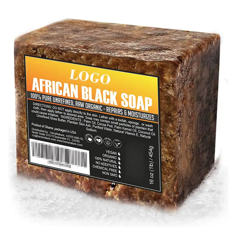 Private Label African Black Soap Wholesale