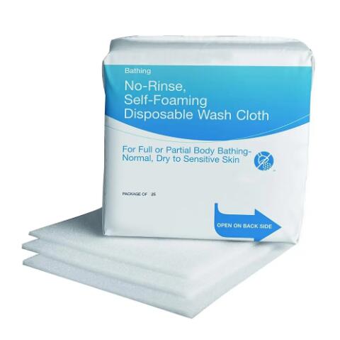 Disposable Washcloths With Soap Customization