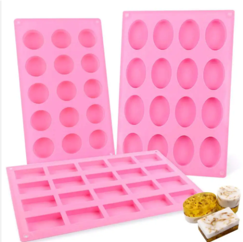 Moldes de sabão de silicone atacado e OEM