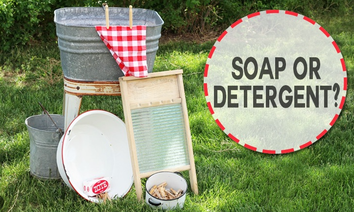 What is the difference between soap and detergent?