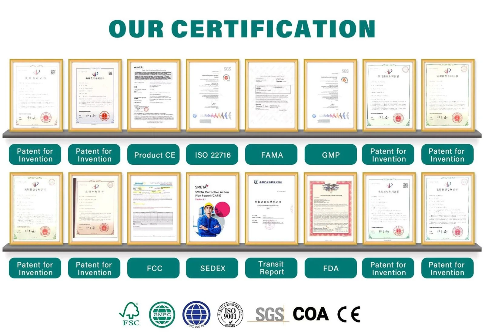 certifications